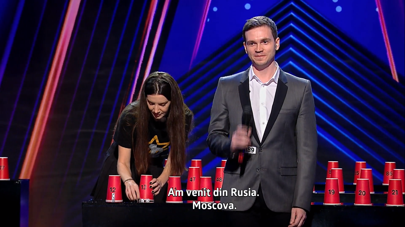 Evgenii Stanichnikov, moment unic la Românii au Talent, sezonul 12