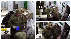 Soldații ruși au furat mai multe lucruri din Ucraina  Soldații ruși au trimis, din Belarus, lucruri furate din Ucraina, printr-un serviciu de curierat! Totul a fost surprins de camerele de supraveghere