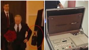 Ce s-ar afla în valiza misterioasă adusă de Putin la înmormântare! Imaginile cu liderul rus îți dau fiori