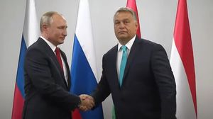 Viktor Orban și Vladimir Putin 