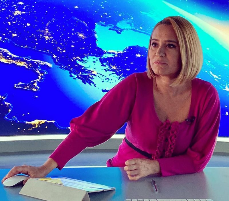 Andreea Esca, moment stânjenitor la TV