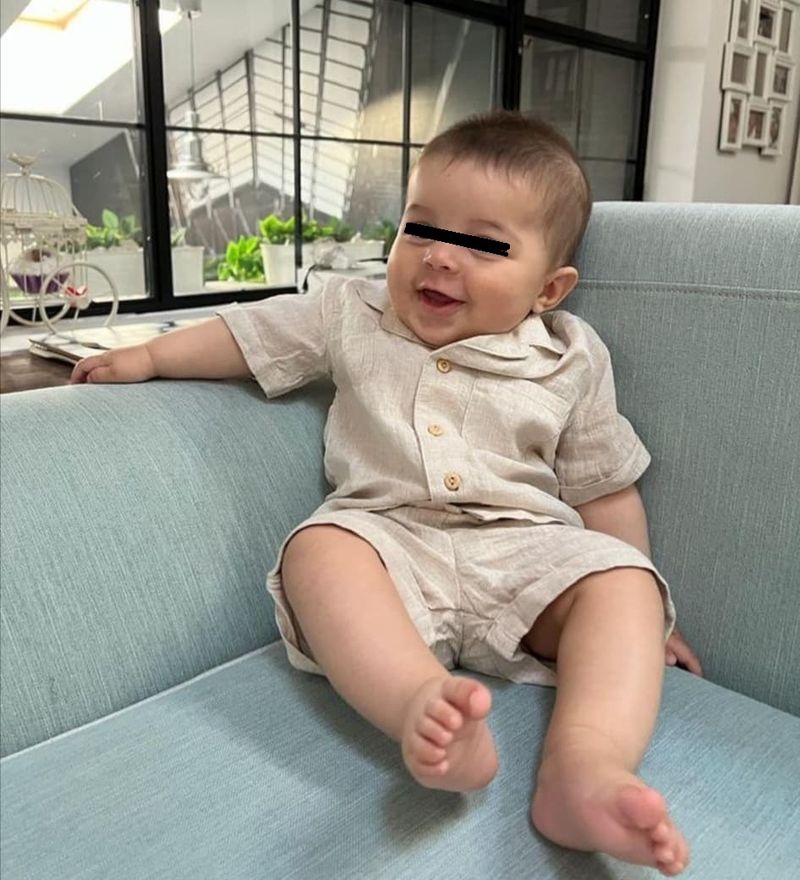 Cabral Ibacka, prima fotografie cu fiul său