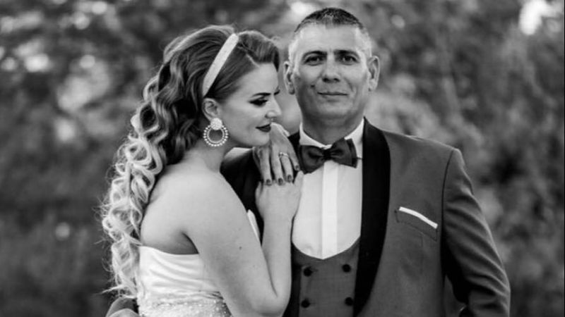 Marcela Fota și soțul ei 