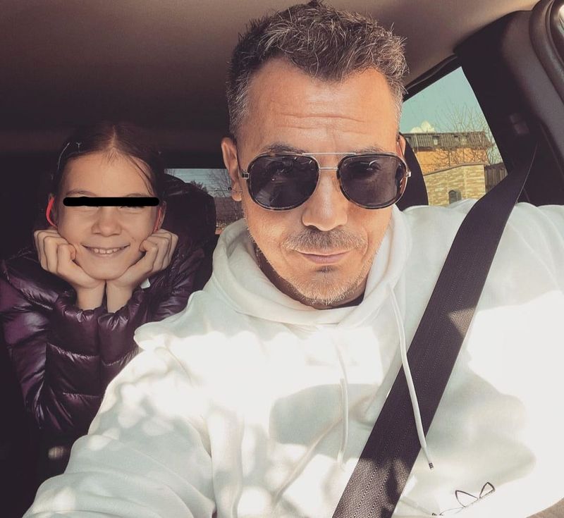 Răzvan Fodor și fiica lui, înțepături în public