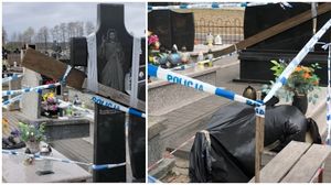 Tragedie în cimitir de Paște! Un băiețel a murit strivit de o piatră funerară, sub privirile îngrozite ale mamei
