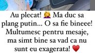 Simona Gherghe și-a trimis pentru prima oară copiii singuri la bunici