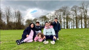 Cristiano Ronaldo și Georgina, prima fotografie de familie