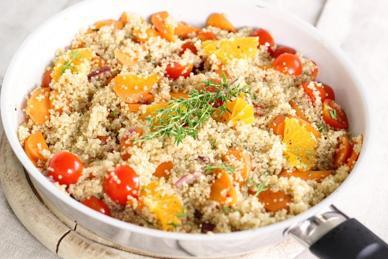 Pilaf de quinoa