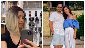 Reacția lui Liviu Vârciu, după ce și-a văzut partenera blondă și cu părul scurt. Anda Călin s-a afișat pe internet cu o schimbare de look