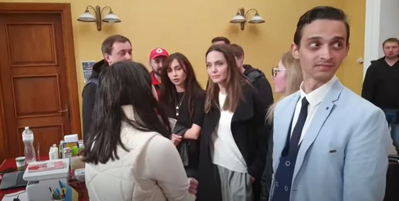 Angelina Jolie a vizitat Ucraina în plin război cu Rusia 