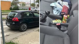 Ce s-a găsit în mașina pe care mama din Timișoara o conducea?