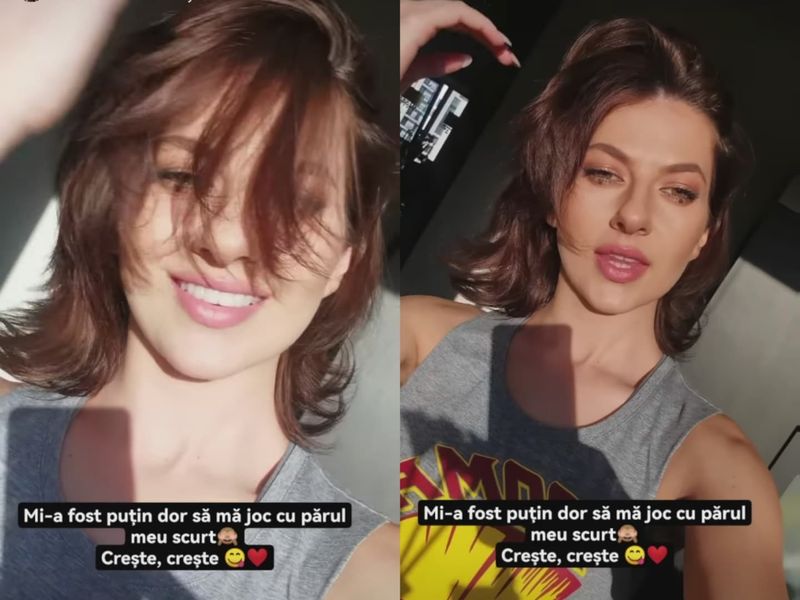 Lidia Buble, o nouă schimbare de look