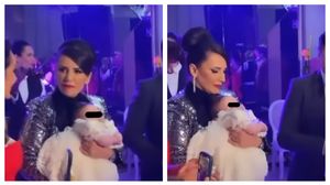 Mara Bănică și-a botezat fetița