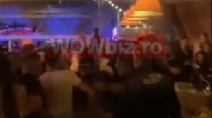 Momentul în care Bogdan Mocanu a fost atacat a fost filmat