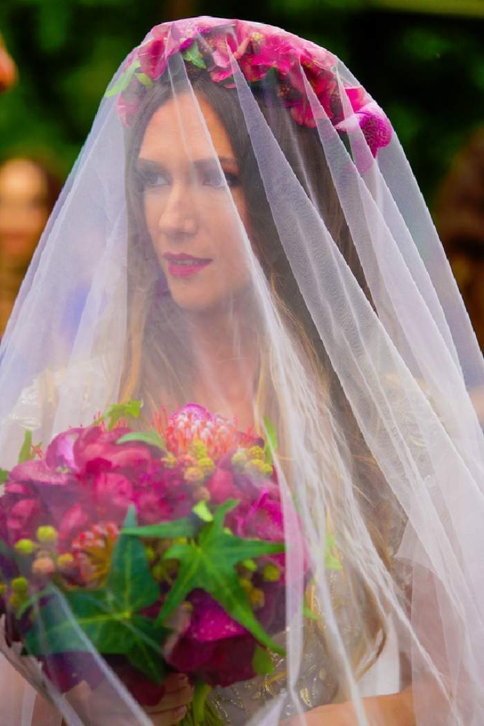 Adela Popescu a dormit la propria nuntă