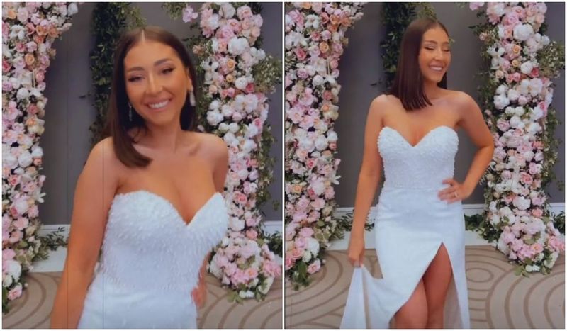 Nicole Cherry nu s-a uitat deloc la bani! Cât au costat rochiile pe care le-a purtat artista la cununie și la botez