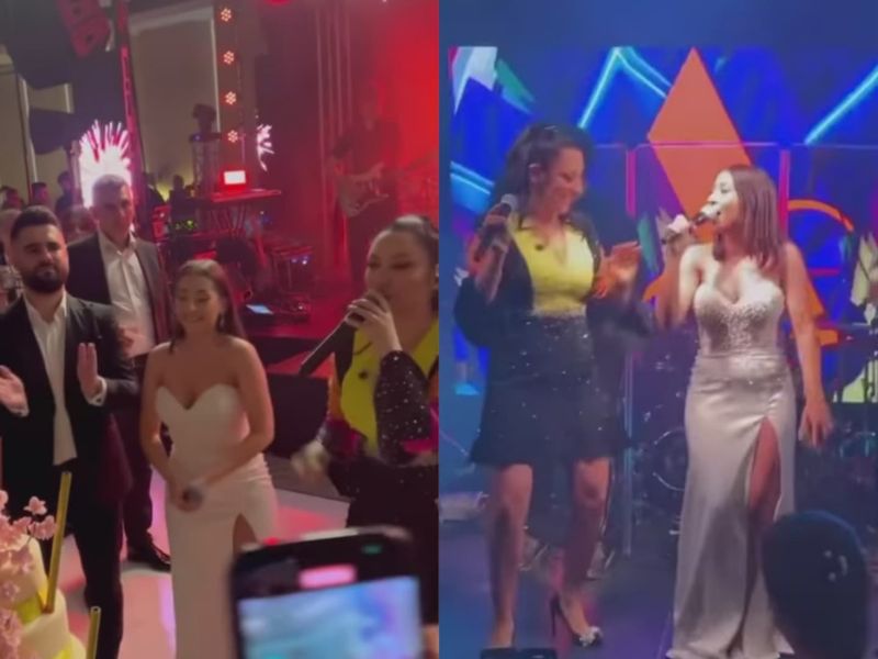 Nicole Cherry, în lacrimi la botezul fiicei sale