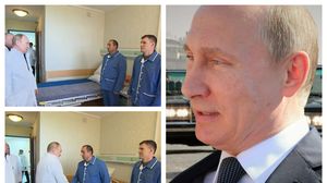 Vladimir Putin, în vizită la soldații ruși răniți pe frontul din Ucraina! Este pentru prima dată de la începutul războiului