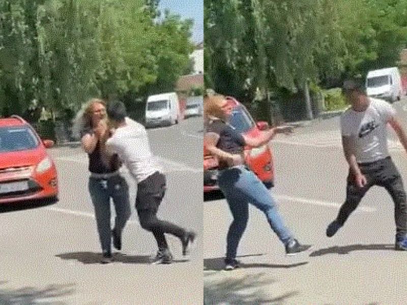 O femeie din Focșani și un adolescent au fost protagoniștii unui scandal &icirc;n trafic. 