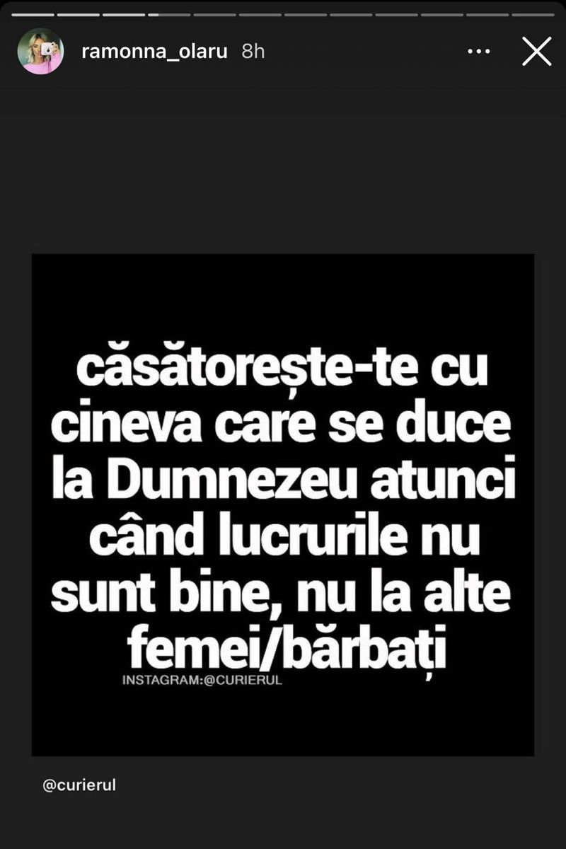 Ramona Olaru, mesaj controversat pe Instagram! Ce a postat asistenta TV: „Căsătorește-te cu cineva care se duce la Dumnezeu”