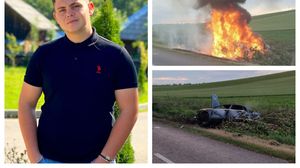 Detalii cutremurătoare din ultimele clipe de viață ale lui Dănuț, tânărul care a murit carbonizat în accidentul de la Lețcani: „Se uita la mine, apoi a început să ardă”