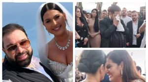 Val de reacții negative, după un moment de la nunta lui Florin Salam cu Roxana Dobre! Detaliul observat de internauți: „Nu a simțit să facă această nuntă”