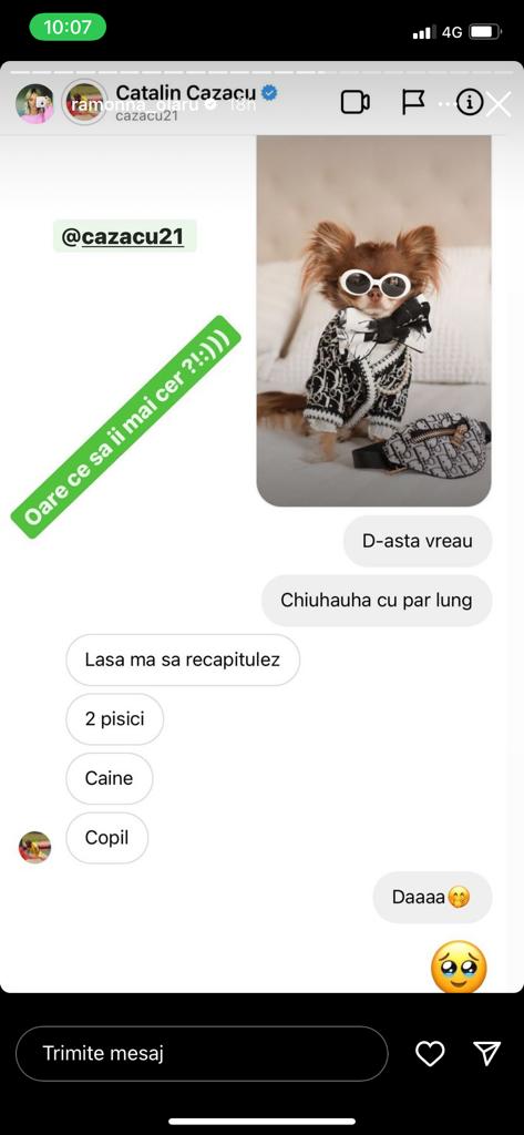 Ramona Olaru a făcut publice mai multe conversații cu Cătălin Cazacu: „Să mai zică cineva că eu sunt nebună”. Ce reacție va avea sportivul când va afla