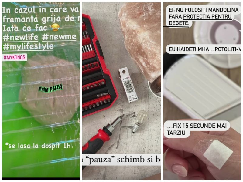 A vrut să arate lumii că e o gospodină, dar s-a accidentat