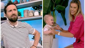 Fiul lui Dani Oțil, prima apariție la TV