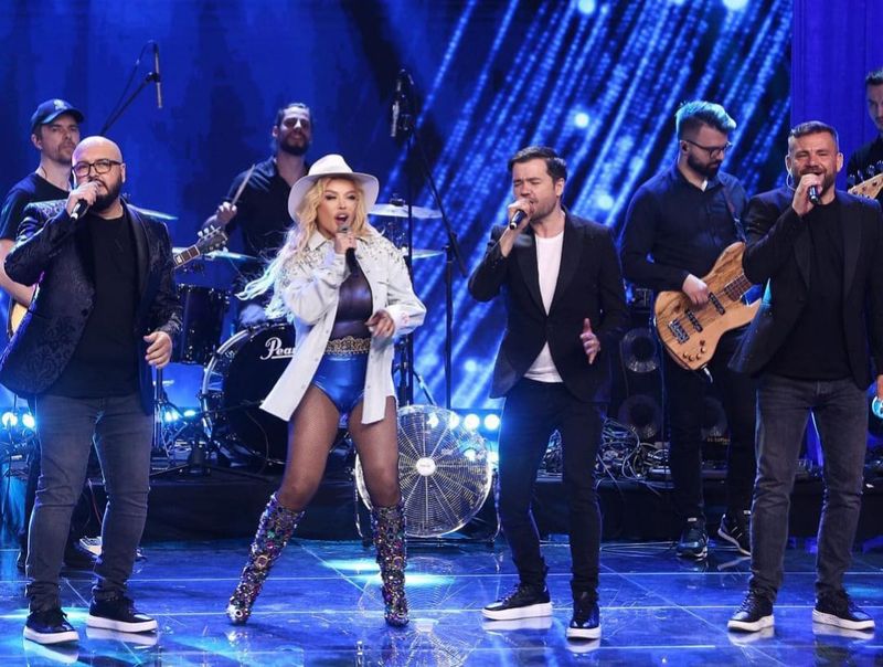  Loredana Groza, show incendiar la TV