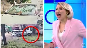 Atacatoarea Mirelei Vaida s-a întors! I-a distrus mașina cu bolovani, chiar în timpul transmisiei live: „Să fie închisă!”