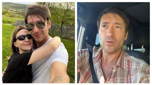 Adela Popescu și Radu Vâlcan familie