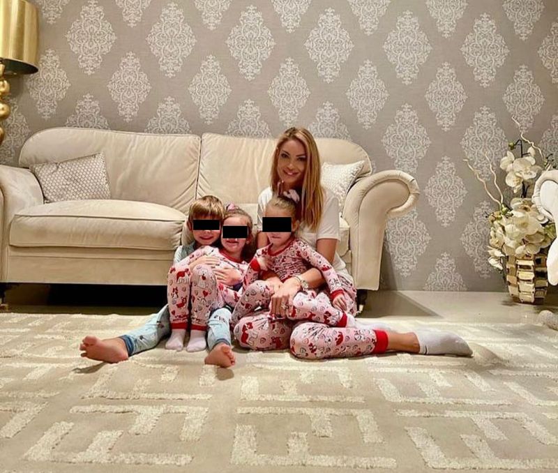 Valentina Pelinel mamă