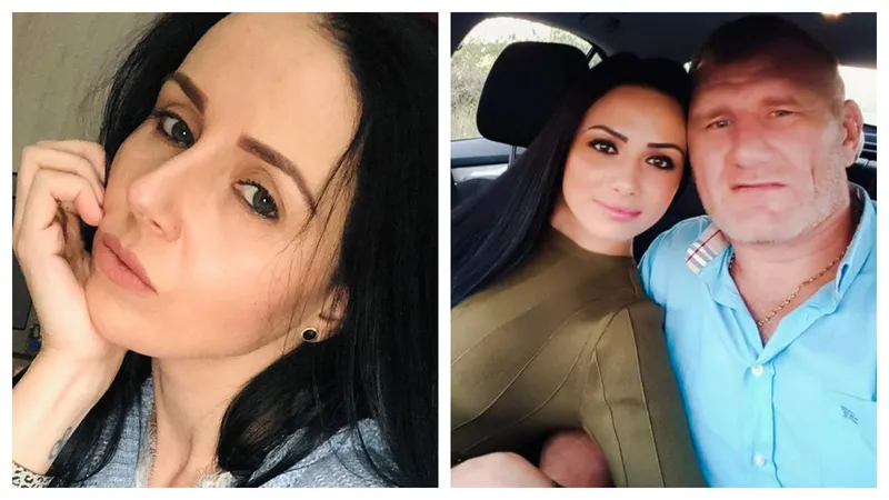 Magda, Tolea și Alina, actuala lui soție. 