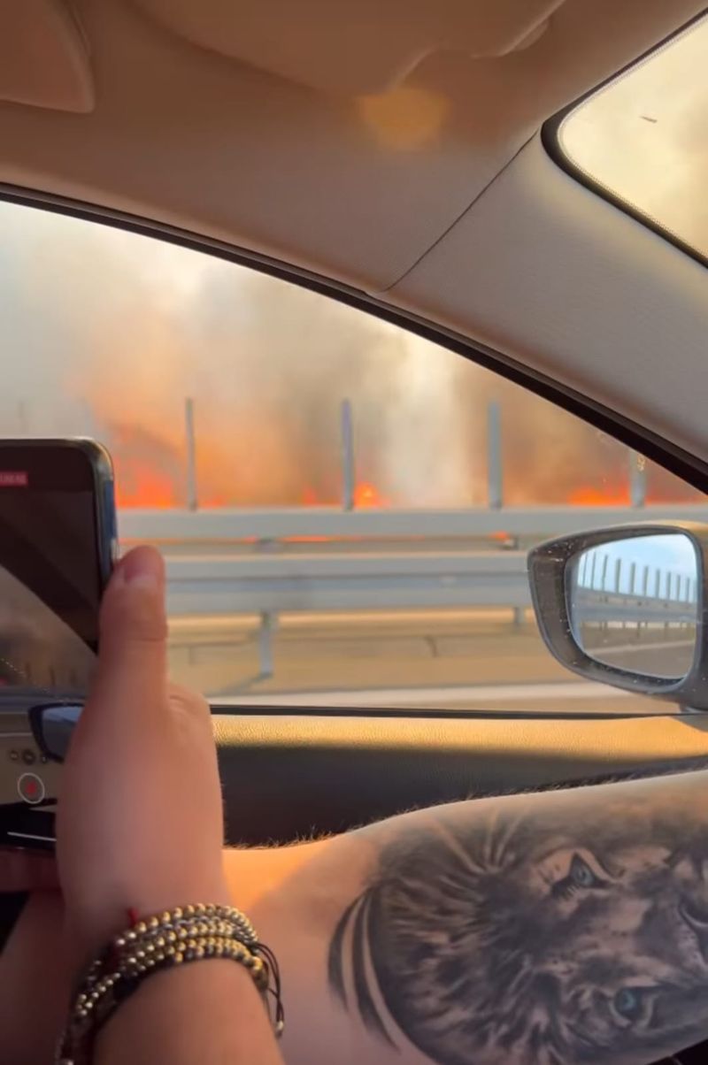  Culiță Sterp incendiu autostradă