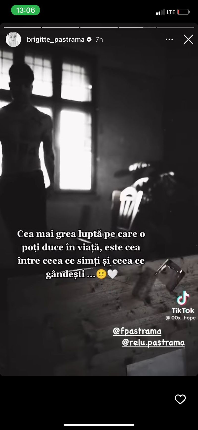 Brigitte, prima reacție după dezvăluirie ironice ale lui Florin Pastramă. Bruneta regretă despărțirea de fostul soț „Cea mai grea luptă”