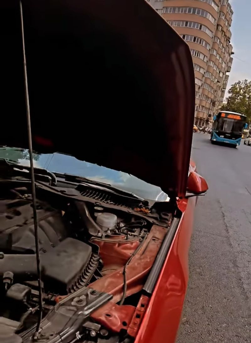 Lidia Buble a rămas cu mașina în drum