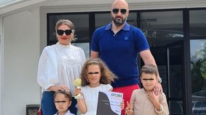 Mirela Vaida, soțul și copiii