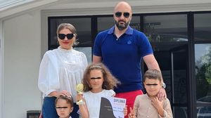 Mirela Vaida, soțul și copiii