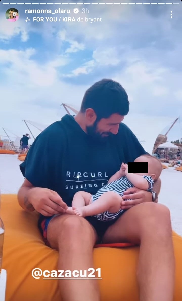 Ramona Olaru și Cătălin Cazacu familie
