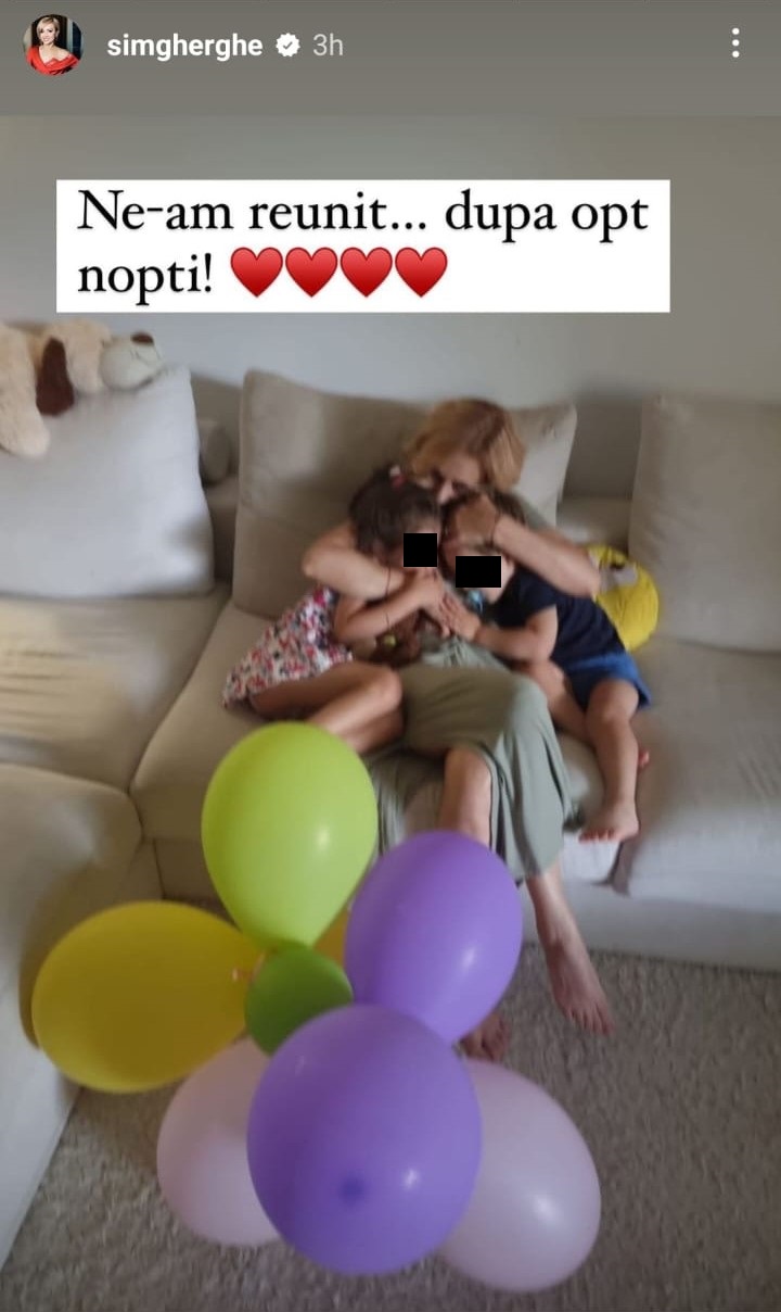 Simona Gherghe copii