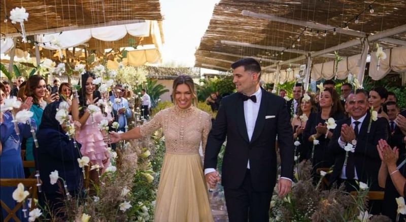 Simona Halep și soțul ei