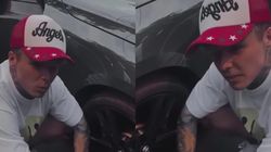 Lino Golden, probleme cu mașina chiar în mijlocul Bucureștiului. Ce l-a scos din minți pe tânărul artist