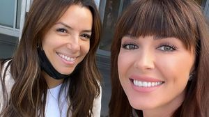 Ilinca Vandici și Eva Longoria întâlnire