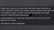 Mesaj restaurant Capitală