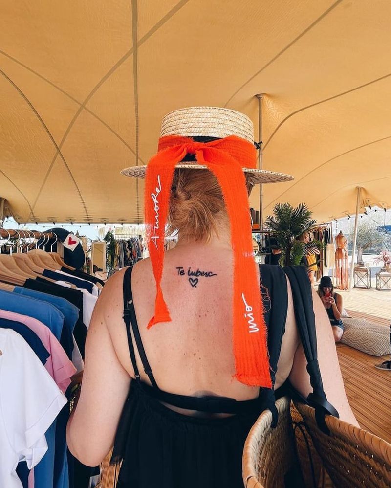 Andreea Esca tatuaj