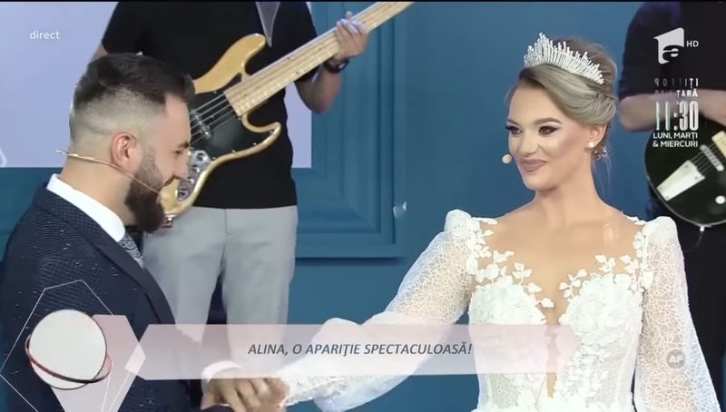 Finala Mireasa, sezonul 5. Alina și Valentin, la un pas de marele premiu &icirc;n valoare de 40.000 de euro