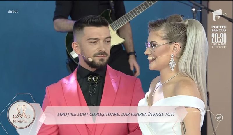 Finala Mireasa, sezonul 5. Sabrina și Perneș s-au clasat pe locul 3