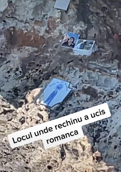 Locul unde a fost găsită rom&acirc;nca ucisă de rechin