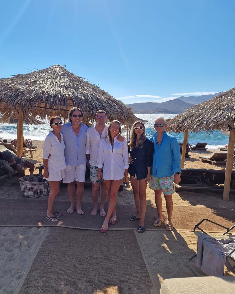 Simona Halep și cei cu care a plecat în Grecia